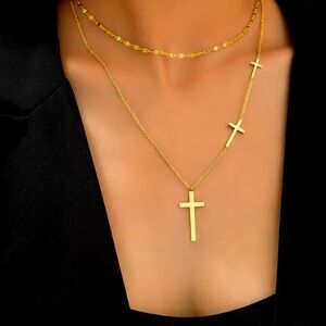 Stainless Steel Cross Pendant Necklaces. HOT ITEM